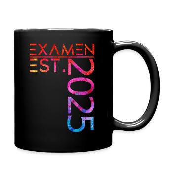 Examen EST. 2025 - Tasse einfarbig - Schwarz - Rechts
