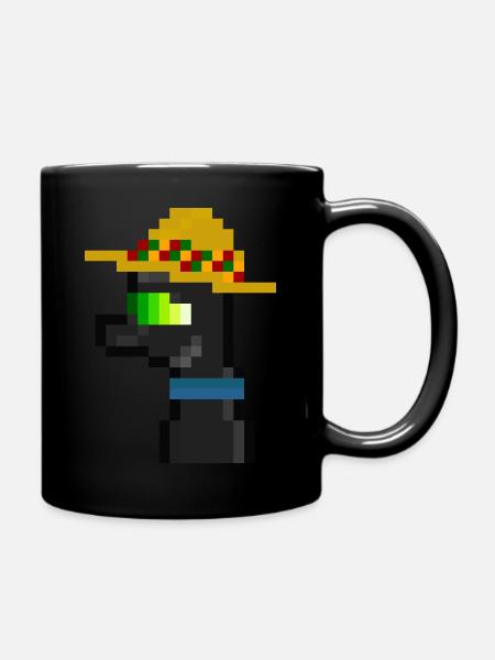 Alpaca #3151 - Full Colour Mug - black