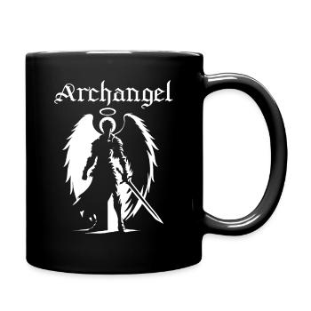 Archangel - Celestial Fighter - Full Colour Mug - black - Right