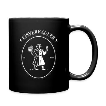 Vendeur de crème glacée élégant - Design pour les amateurs de crème glacée - Mug uni - noir - Droite
