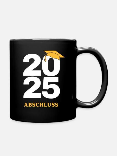 Graduation 2025_2 - Full Colour Mug - black