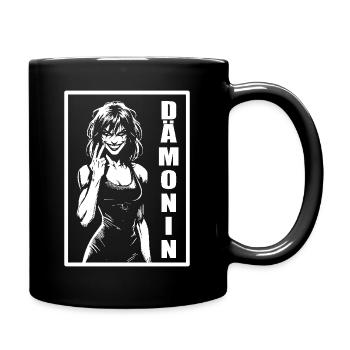Démon - Pour la femme maléfique et mystérieuse - Mug uni - noir - Droite