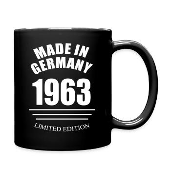 Made in Germany 1963 limited edition - Tasse einfarbig - Schwarz - Rechts