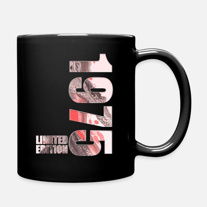 1975 Vintage Edition Limitée - Mug uni - noir