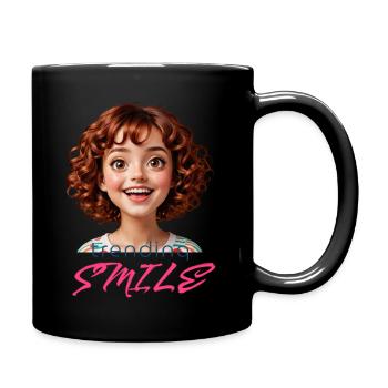 Mignon - Mug uni - noir - Droite