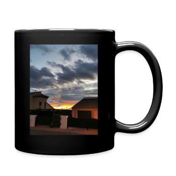DÄMMERUNG - Tasse einfarbig - Schwarz - Rechts