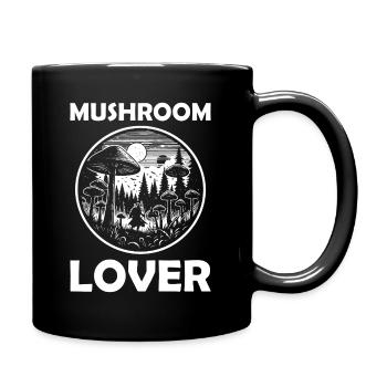 Amateurs de champignons – Un incontournable pour les cueilleurs de champignons - Mug uni - noir - Droite