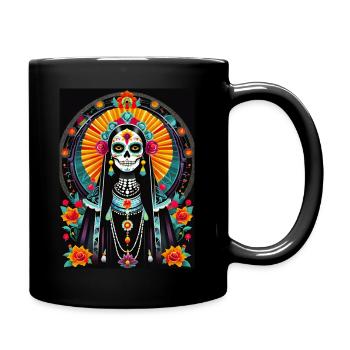 LA CATRINA - Full Colour Mug - black - Right