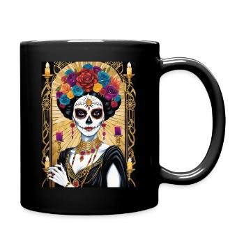 LA CATRINA - Tasse einfarbig - Schwarz - Rechts