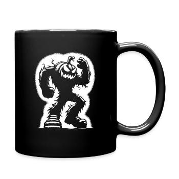 Halloween – Monster Pumpkin Alert! - Full Colour Mug - black - Right