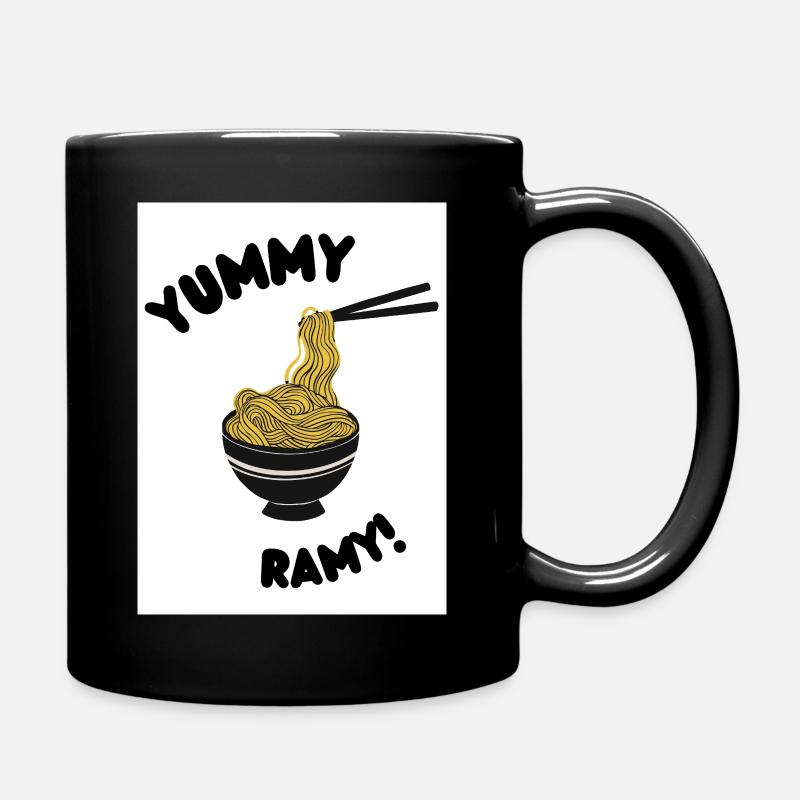 Yummy Ramy - Full Colour Mug - black