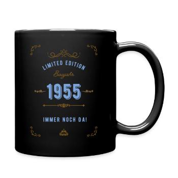 Construit en 1955 - Edtion Limeted - Mug uni - noir - Droite