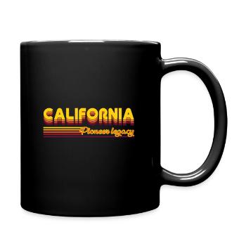 design cool des États californiens des États-Unis - Mug uni - noir - Droite