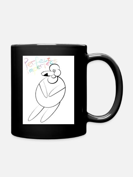 Colorful, charming, one of a kind! - Tasse einfarbig - Schwarz