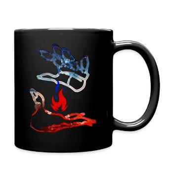 Flame Fr - Full Colour Mug - black - Right