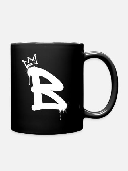 B - Tasse einfarbig - Schwarz