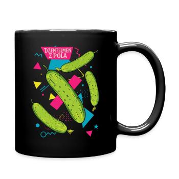 Herr vom Feld - Tasse einfarbig - Schwarz - Rechts