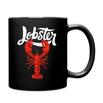 Hummer - Tasse einfarbig - Schwarz - Rechts