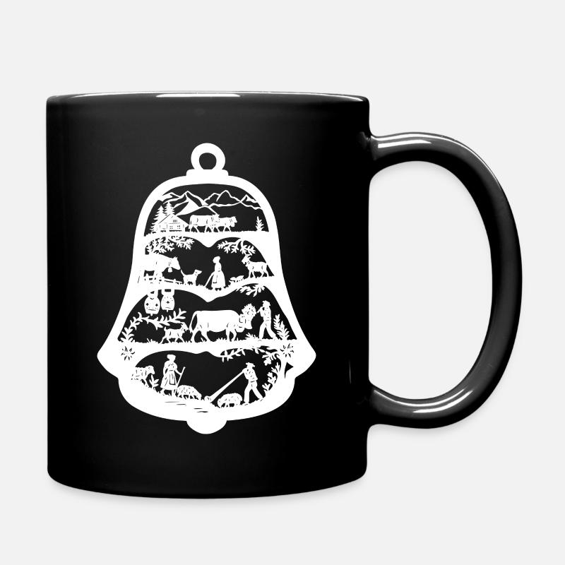Alpenglocke_white - Mug uni - noir