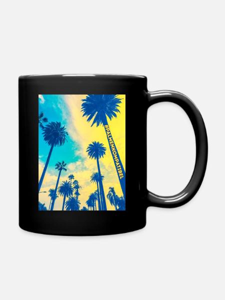 Palmenkompatibel - Tasse einfarbig - Schwarz