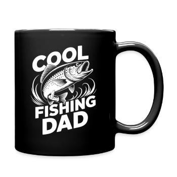 Conception de motivation Cool Fishing Dad - Mug uni - noir - Droite