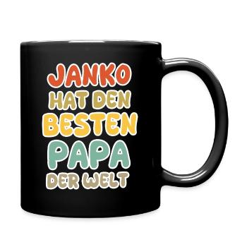 Bébé Janko - Mug uni - noir - Droite
