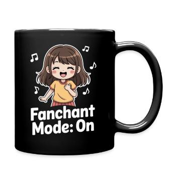 K-Pop Fanchant Korea Music - Full Colour Mug - black - Right