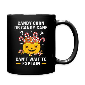 Révélation du sexe Halloween - Mug uni - noir - Droite