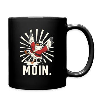 Père Noël Mouette Père Noël Vêtements Maritime - Mug uni - noir - Droite