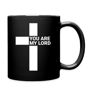 VOUS ÊTES MON SEIGNEUR - Mug uni - noir - Droite