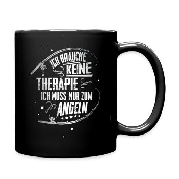 Angling - Full Colour Mug - black - Right