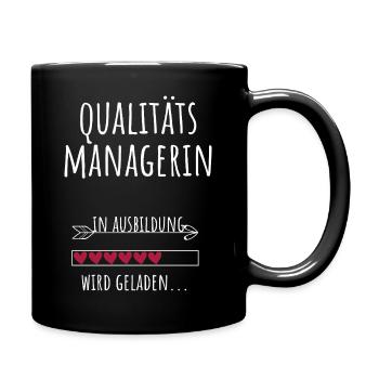 Quality Manager Quality Management Studies - Full Colour Mug - black - Right