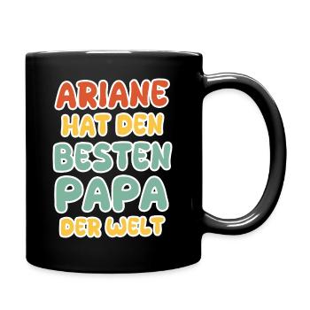 Baby Ariane - Tasse einfarbig - Schwarz - Rechts
