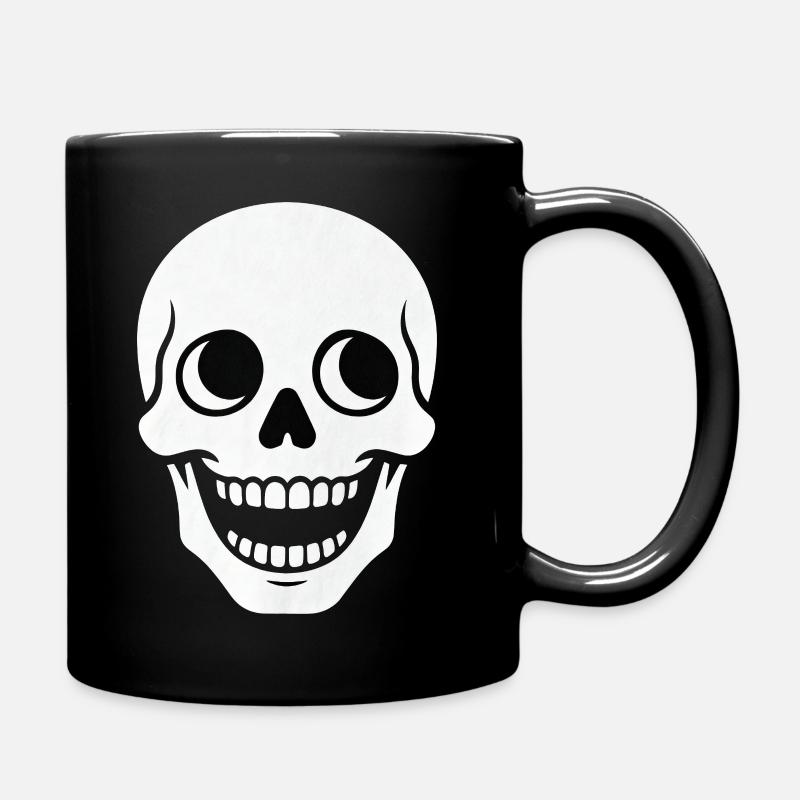 Skull - Full Colour Mug - black