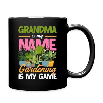 Garten- Und Pflanzenliebhaber Geschenke - Tasse einfarbig - Schwarz - Rechts