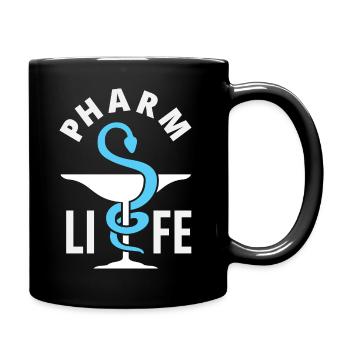 Apotheker Pharmazeutisch-technischer - Tasse einfarbig - Schwarz - Rechts
