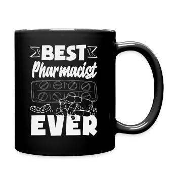 Apotheker Pharmazeutisch-technischer - Tasse einfarbig - Schwarz - Rechts