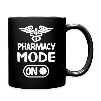 Apotheker Pharmazeutisch-technischer - Tasse einfarbig - Schwarz - Rechts