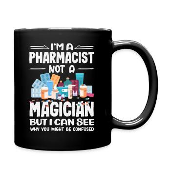 Pharmacist Pharmaceutical Technical - Full Colour Mug - black - Right