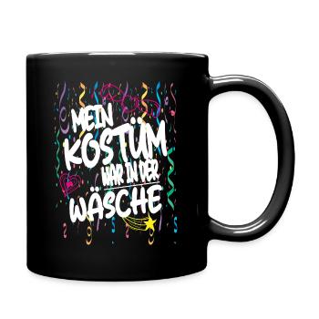 Mon costume était dans la laveuse pour la fête foraine - Mug uni - noir - Droite