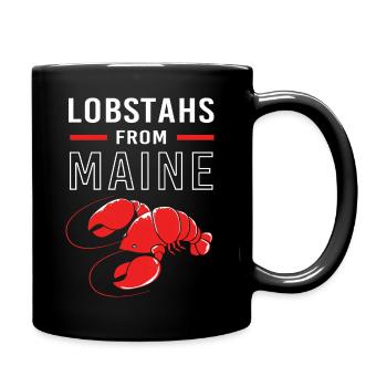 Écrevisses Fruits de mer Homard du Maine Homard - Mug uni - noir - Droite