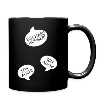 Annonce de la grossesse Maman des triplés Maman - Mug uni - noir - Droite