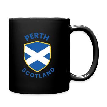Blason du blason de Perth, Écosse - Mug uni - noir - Droite