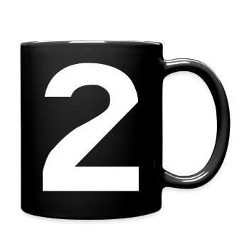 2 Two - Full Colour Mug - black - Right