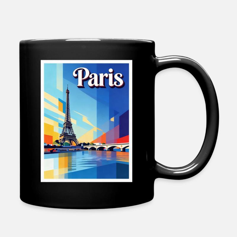 Paris Prism Eiffel - Mug uni - noir