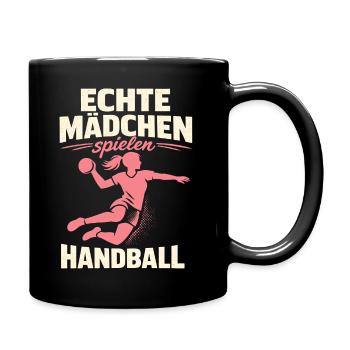 Joueuse de l’équipe du Handball Girl Club - Mug uni - noir - Droite