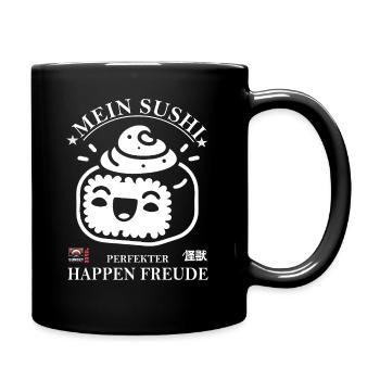 my sushi - perfect bite of joy. - Full Colour Mug - black - Right