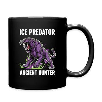 Smilodon Predator Ancient Hunter - Full Colour Mug - black - Right
