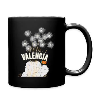 Fallas de Valencia Pyro - Mug uni - noir - Droite