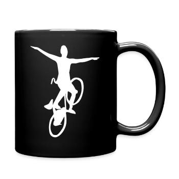 Artistic cycling, artistic cycling, indoor cycling - Full Colour Mug - black - Right
